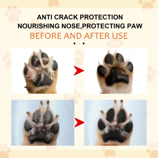 Pets moisturizing paw cream cats and dogs universal deep moisturizing soles of the feet paws meat pad dry crack care cream - Image 3